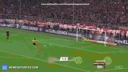 Enlace a GIF: La tanda de penaltis del Bayern vs Dortmund al completo. ¡Increíble!