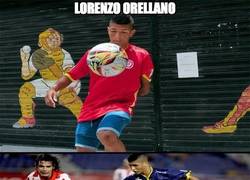 Enlace a Lorenzo Orellano, jugador sin un antebrazo, debutó como jugador profesional