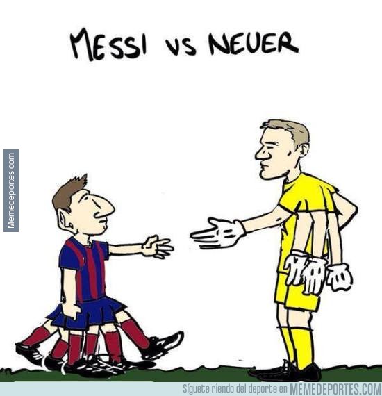 537232 - Así están Messi y Neuer