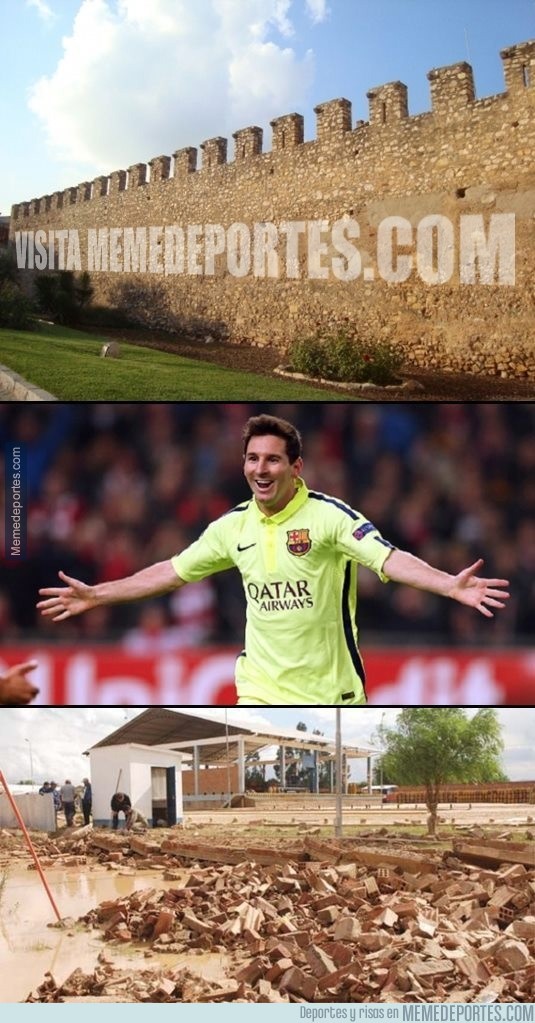 537514 - Messi, tumba-murallas por excelencia