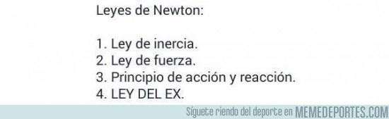 546924 - Las 4 leyes de Newton