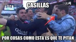 Enlace a Casillas se va al Calderón a celebrar con el Barça