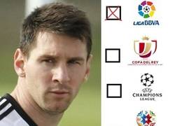 Enlace a Messi tacha su primer objetivo del año