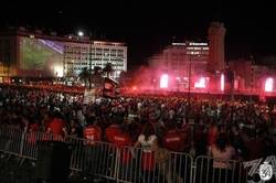 Enlace a ¿Tomorowland? No, fans del Benfica celebrando el tíitulo de campeón nacional