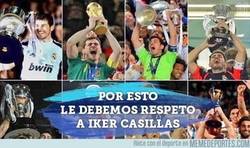 Enlace a Por esto le debemos respeto a Iker Casillas