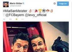 Enlace a Reacción de los aficionados del Dortmund al ver la foto de Götze en Twitter