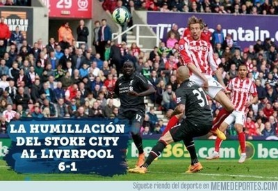 560956 - Todos los goles del sorpresivo partido Stoke City 6-1 Liverpool