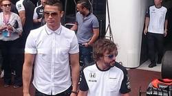 Enlace a CR7 visitando a Tyrion Lanister... perdón, visitando a Fernando Alonso