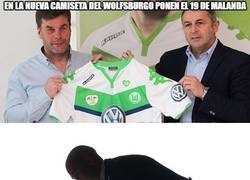 Enlace a Un gran Respect para el Wolfsburgo por este detalle en la nueva camiseta