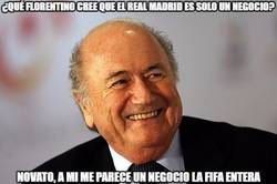 Enlace a Blatter ve un simple negocio en la FIFA