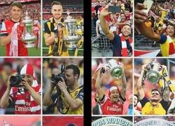 Enlace a Así celebra el Arsenal en 2014 y 2015 ¿Coincidencias?