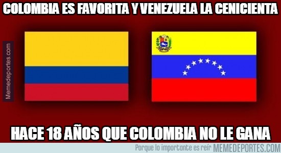 569238 - Colombia es favorita y Venezuela la cenicienta