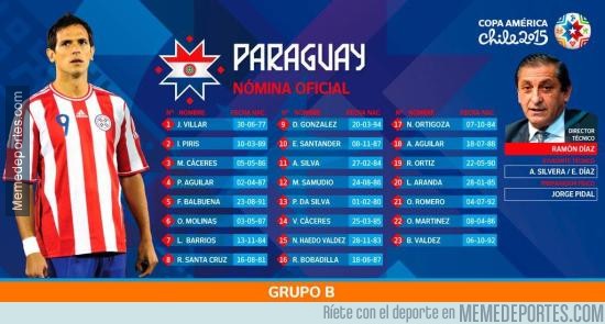 569831 - Convocados de Paraguay para la Copa América
