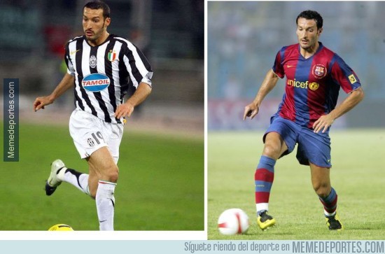 573077 - ¿Sabías que estos 8 jugadores vistieron la camiseta de la Juve y del Barça?