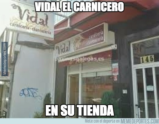 574965 - Vidal el carnicero, ¡hasta tiene tienda!