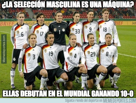 577845 - La selección alemana femenina es una máquina de fútbol