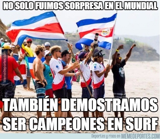 577986 - Costa Rica, campeón mundial en Surf. Felicidades!