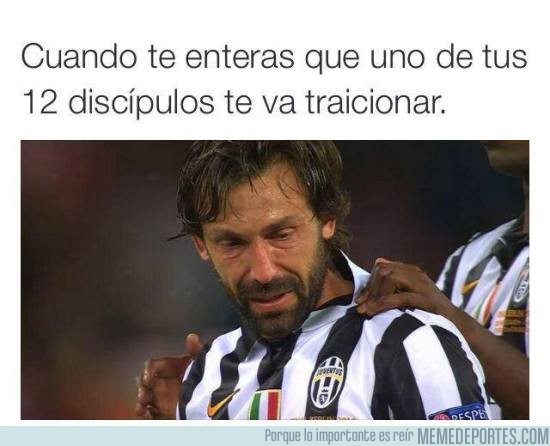 579173 - Cuando te enteras que uno de tus 12 discípulos te va a traicionar