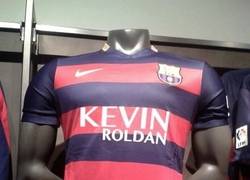 Enlace a Kevin Roldán, nuevo sponsor en la camiseta del Barça 2016. Contigo empezó todo