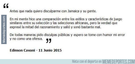581650 - Así aclaró el asunto de Jamaica Cavani