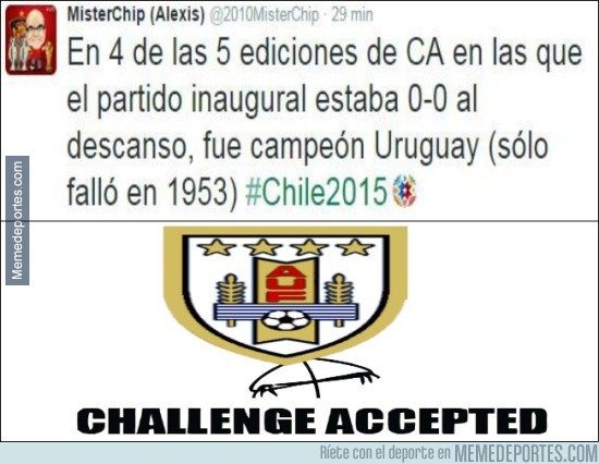 581985 - Nuevo reto para Uruguay