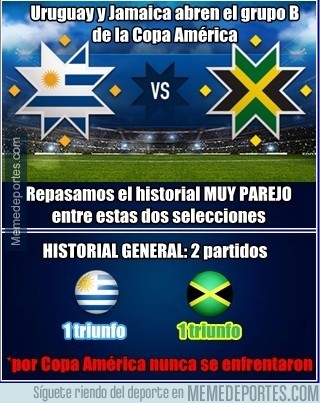 583138 - IMPRESIONANTE historial entre Uruguay y Jamaica