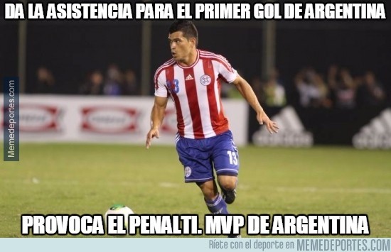 584547 - Ya tenemos MVP del Argentina-Paraguay