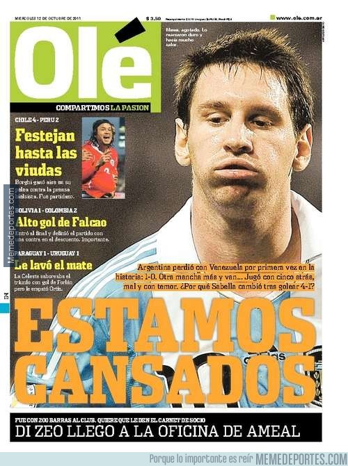 587407 - Messi, el astro solo discutido en Argentina. Un repaso de su carrera en la selección
