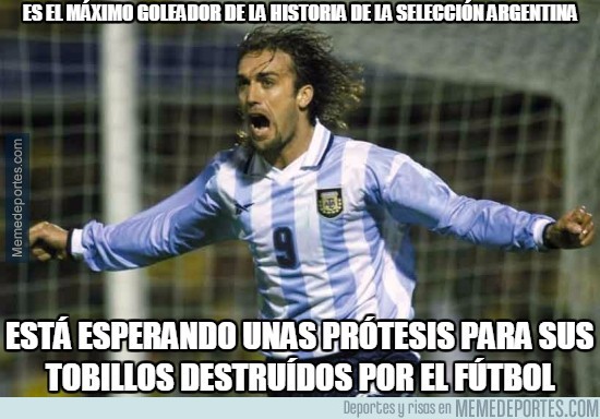 588506 - Es el máximo goleador de la historia de la Selección argentina