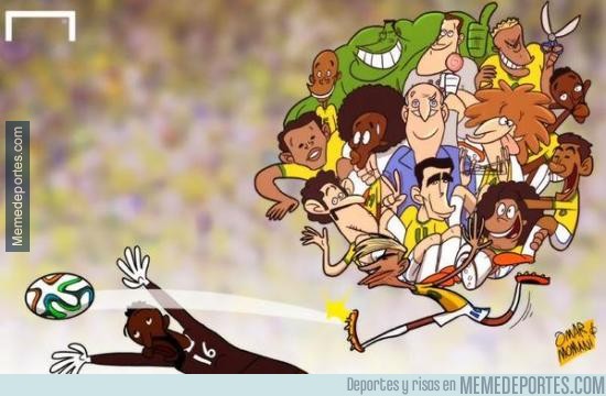 588626 - Neymar hechándose a Brasil al hombro