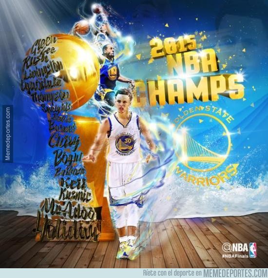 589391 - Golden State Warriors campeones de la NBA 2015