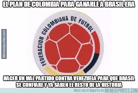 590604 - El plan de Colombia para ganarle a Brasil era