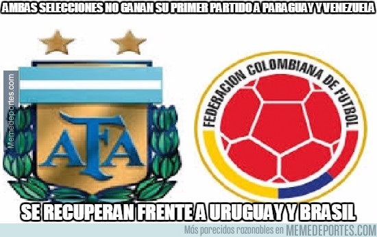 590798 - Ambas selecciones no ganan su primer partido