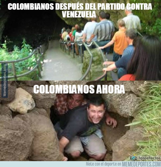 590983 - Colombianos antes/después