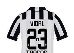 Enlace a El nuevo dorsal de Arturito Vidal