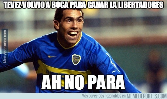 592076 - Tevez volvio a Boca para ganar la Libertadores
