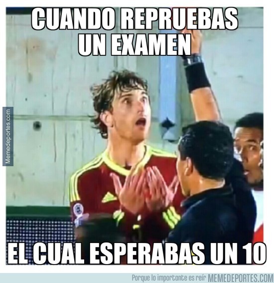 592292 - Como cuando repruebas un examen