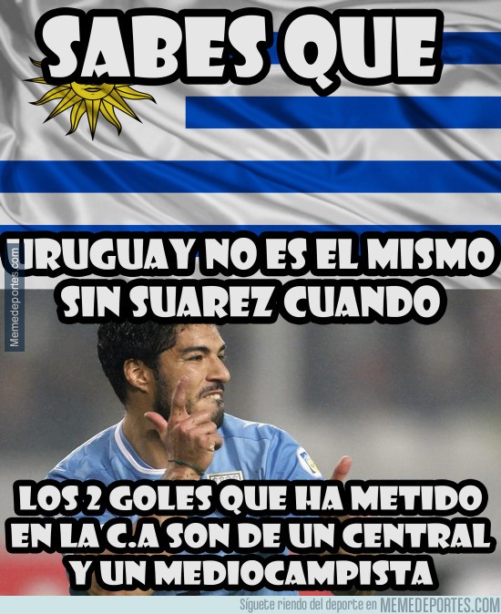 594700 - Uruguay no es lo mismo sin Suárez