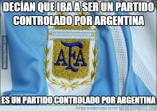 594808 - Decían que iba a ser un partido controlado por Argentina
