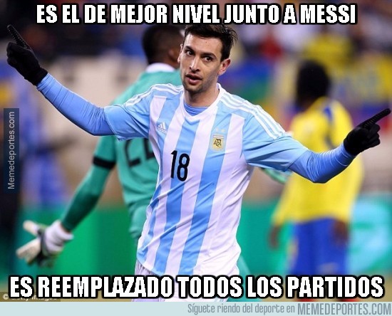 595018 - Es el de mejor nivel junto a Messi