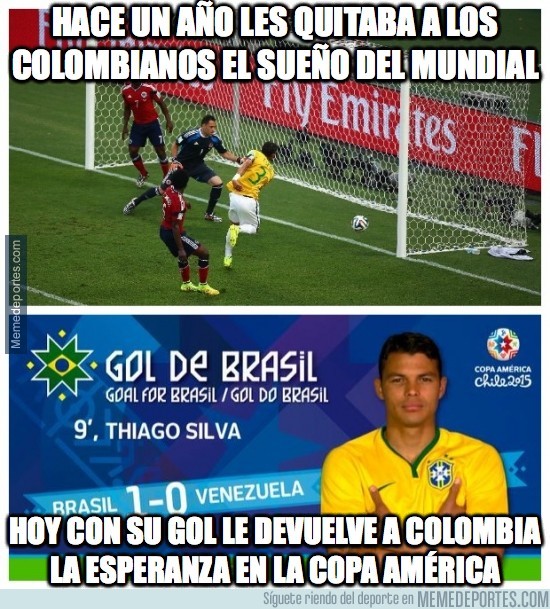 596267 - Thiago Silva devuelve la felicidad a Colombia