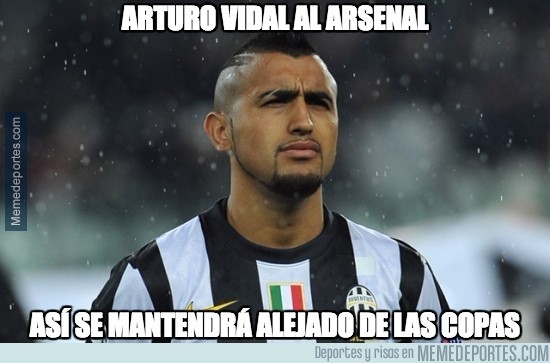 597999 - En Inglaterra afirman que Arturo Vidal será jugador de Arsenal