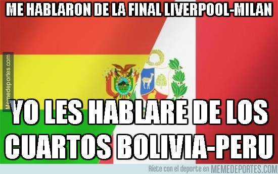 598518 - Me hablaron de la final Liverpool-Milan