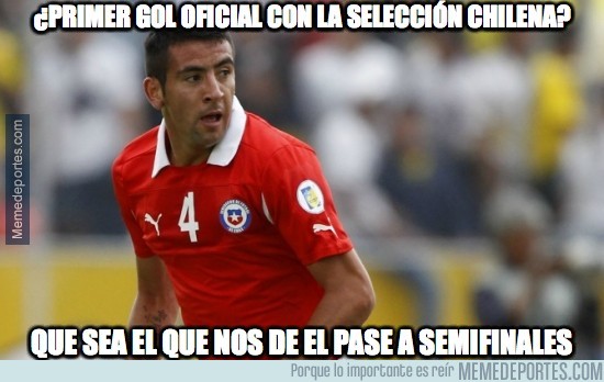 599541 - ¿Primer gol oficial con la selección chilena?
