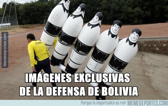 601213 - Imágenes exclusivas de la defensa boliviana
