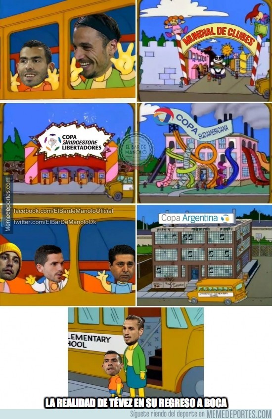 602051 - La realidad de Tévez en Boca