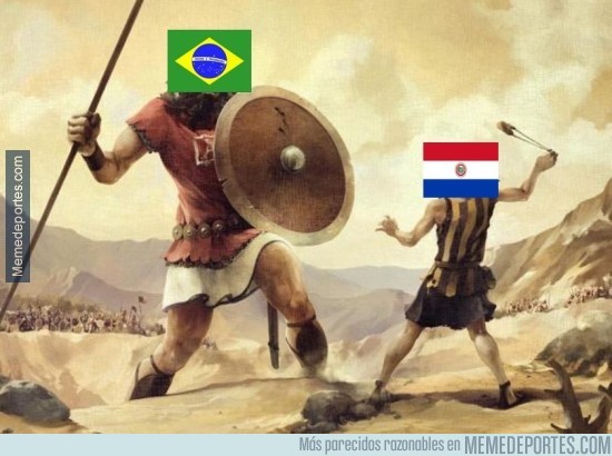 603681 - Paraguay vs Brasil = David vs Goliat