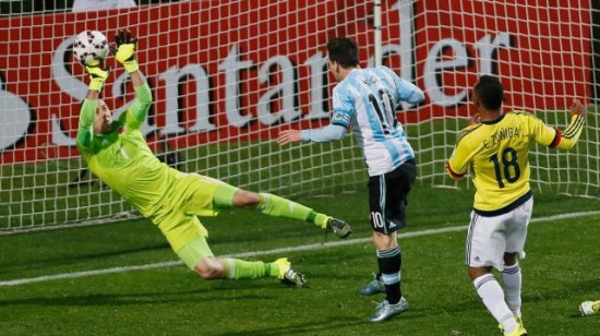 605034 - El XI ideal de los Cuartos de final de la Copa América 2015