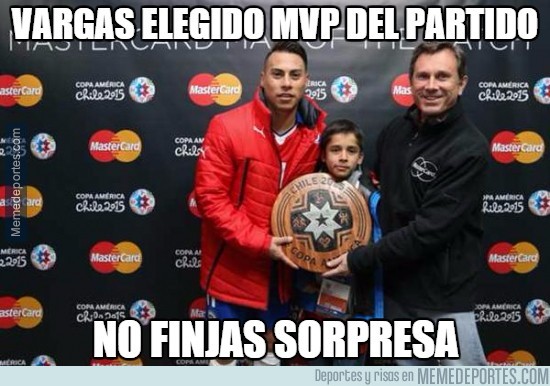 607175 - Vargas elegido MVP del partido