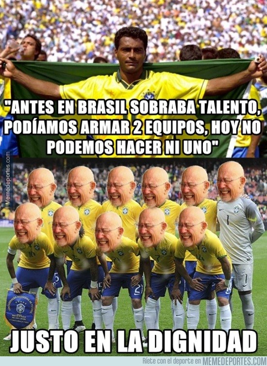 607918 - Romário indignado con los jugadores de Brasil
